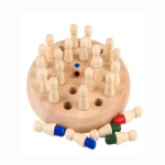 Wooden Memory Chess Learning Game for Kids Birthday Gift