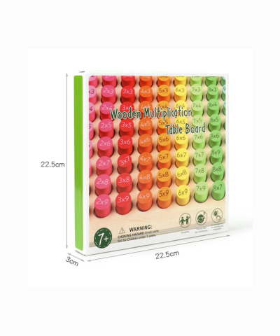 Kid 9x9 Figure Blocks Multiplication Board Math Education Toy
