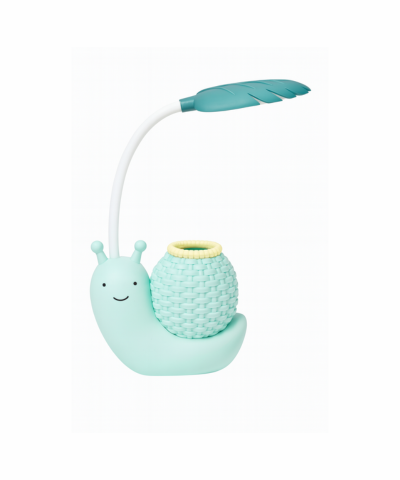 Snail Eye Protection Table Lamp with Adjustable Angle White Light for Kids