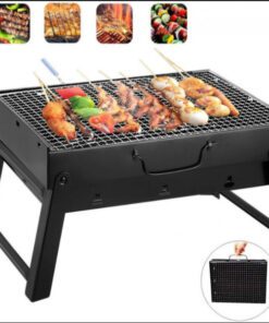 Portable Barbecue Machine BBQ - Black - বার্বিকিউ মেশিন