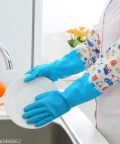High Quality Silicone Dish Washing Kitchen Hand Gloves