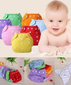 ওয়াশেবল বেবি ডায়াপার-Re-Washable Baby Cloth Diapers
