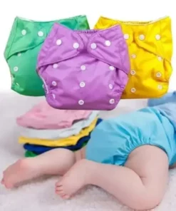 Alternative view of ওয়াশেবল বেবি ডায়াপার-Re-Washable Baby Cloth Diapers