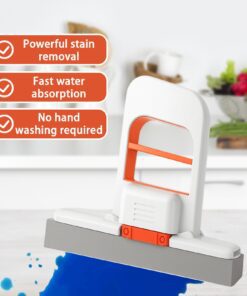 Multi-Functional Mini Foldable Desktop Mop – Wet & Dry Cleaning for Small Spaces