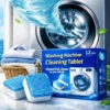 Washing Machine Cleaner Tablets – Deep Cleansing & Odor Removal for Freshness