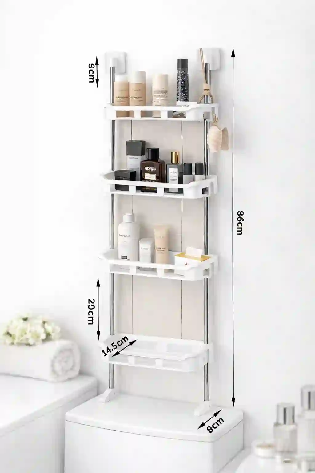 3 Layer Storeage Washroom Rack - Image 2