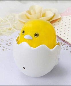 Alternative view of Small Yellow Duck Shaped LED Night Light Sensor