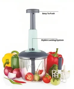 Alternative view of Easy Push Chopper – Ultra Fast Vegetable & Onion Cutter