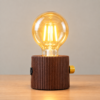 Camping Retro Night Light – Rechargeable Wooden LED Camping Lantern with Adjustable Brightness & Type-C Charging - Image 2
