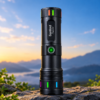 Sanford Super Bright Flashlight – Rechargeable White Laser LED Torch with Type-C Charging & Zoom - Image 3