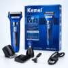 Kemei KM-6330 3-in-1 Grooming Kit – Hair, Beard & Nose Trimmer - Image 2