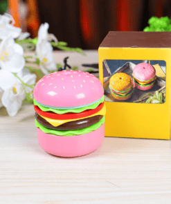 Alternative view of Cute Burger Shape Mini Humidifier | 150mL USB Mini Air Humidifier with LED Light
