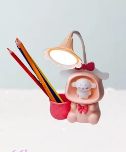 3-in-1 LED Flower Shaped Desk Lamp with Pencil Sharpener & Pen Holder