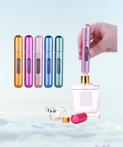 5ml Portable Mini Refillable Perfume Bottle Empty Cosmetic Containers Atomizer Bottle For Travel