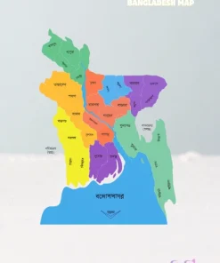 Educational Geo puzzle Bangladesh Map -Durable Acrylic