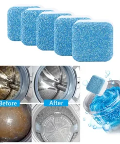 Alternative view of Washing Machine Cleaner Tablets – Deep Cleansing & Odor Removal for Freshness